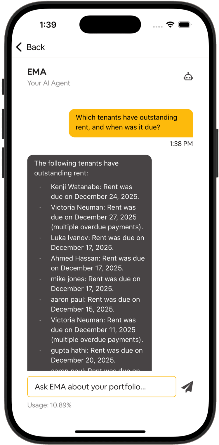 Estate Manager AI Assistant (EMA) - Smart Property Insights