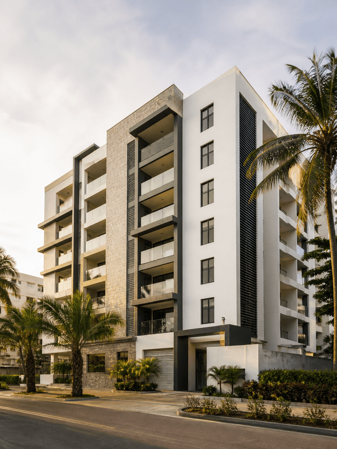 Palm Court Apartments exterior
